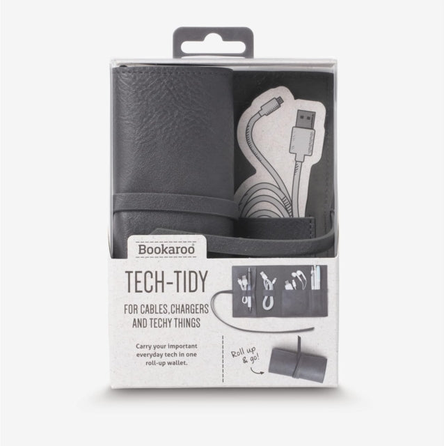 Book cover of: Bookaroo Travel Tech-Tidy - Charcoal