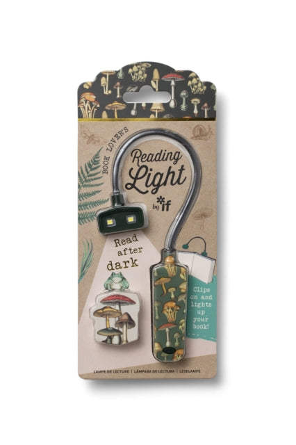 Book Lover's Reading Light - Botanical Mushroom