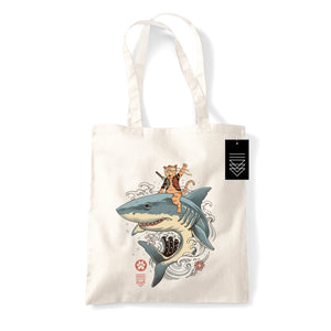 Vincent Trinidad (Catana Shark) Natural Tote Bag