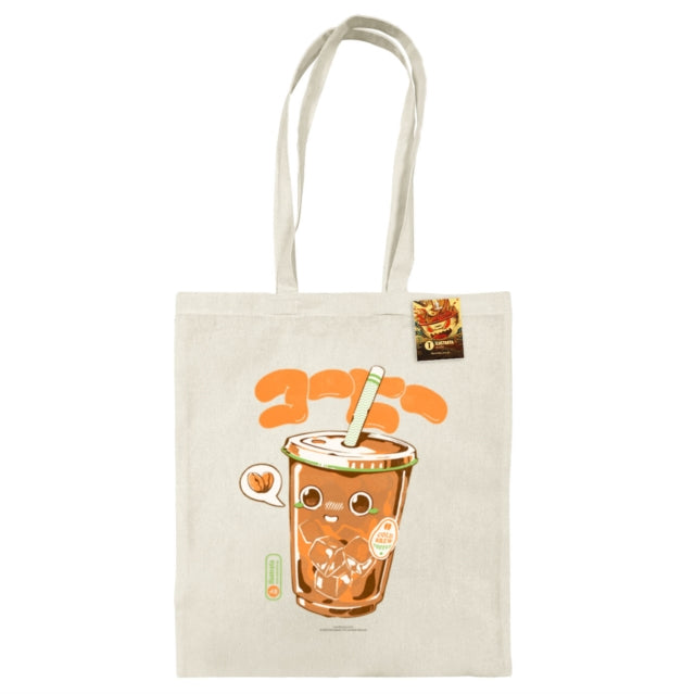 Book cover of: Ilustrata (Cute Cold Brew) Natural Tote Bag