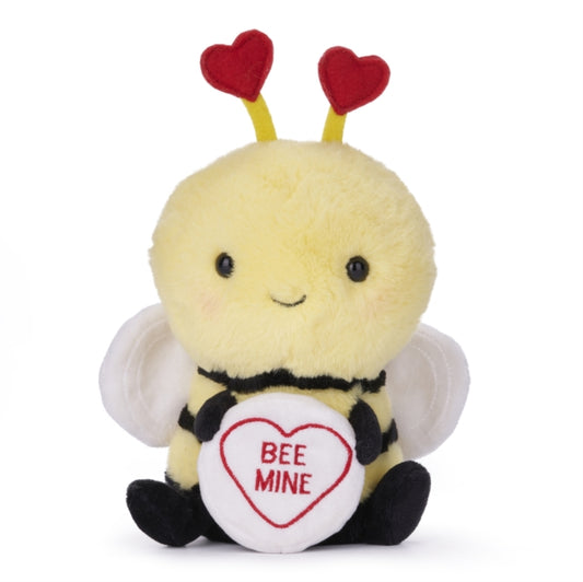 Book cover of: Love Hearts 7" Bee Mine Plush Gift
