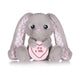 Book cover of: Love Hearts 7" Baby Girl Bunny Plush Gift