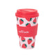 Strawberry Travel Coffee Cup