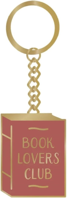 Keyring Metal - Pulteney Press (Book Lovers)