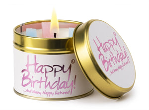 Happy Birthday - Scented Tin Candle