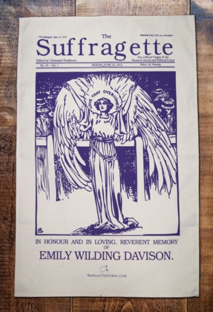 Emily Davison TEA Towel