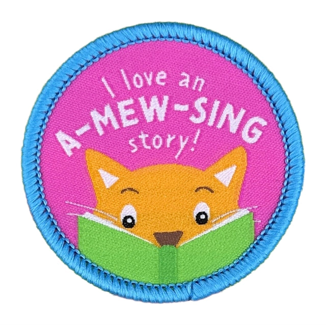 Book cover of: I Love an A-mew-sing Story Sew On Patch