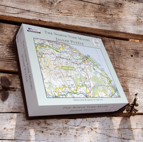 OS Map 500 Piece Premium Jigsaw Puzzle - North York Moors National Park