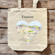 Book cover of: OS Map Premium Canvas Tote Bag - Exmoor National Park
