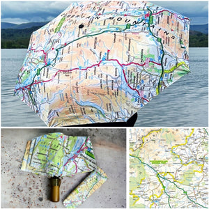 OS Map Premium Umbrella - Northumberland National Park