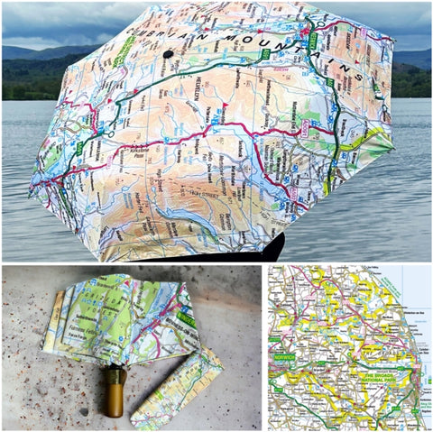 OS Map Premium Umbrella - The Broads