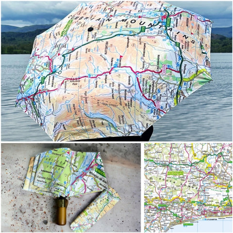OS Map Premium Umbrella - South Downs National Park