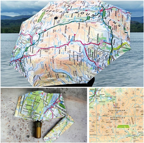 OS Map Premium Umbrella - Cairngorms National Park