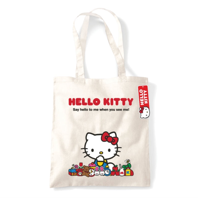 Book cover of: Hello Kitty (Say Hello) Natural Tote Bag