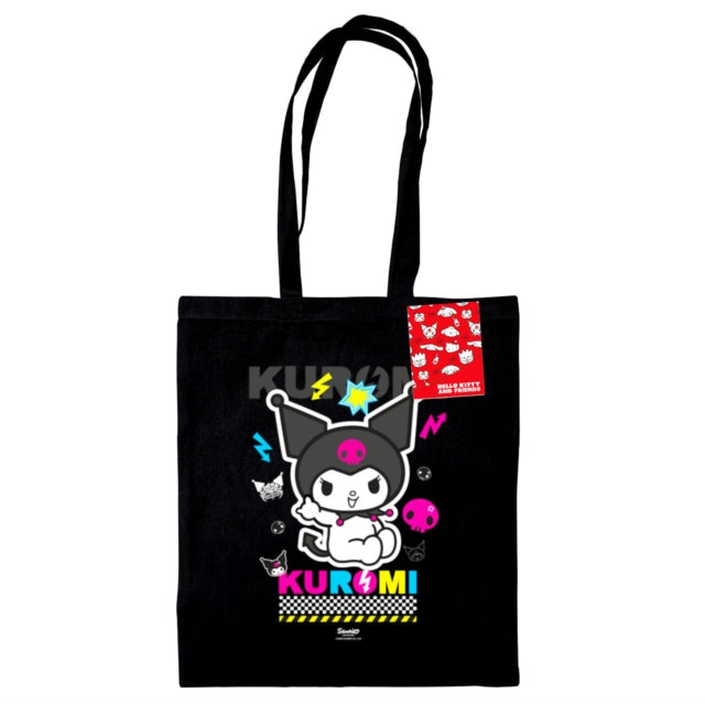 Book cover of: Kuromi (Anime Cartoon) Black Tote Bag