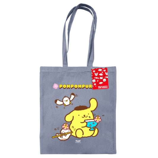Book cover of: Pompompurin (Drinks) Steel Mid Grey Tote Bag