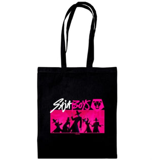 K-Pop Demon Hunters (Saja Boys) Black Tote Bag
