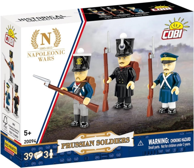 39 PCS  HC NW /20094/ 3 FIGURINES SET  (PRUSIAN)