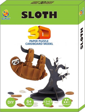 Sloth Card Puzzle