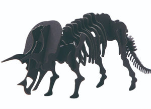 Triceratops Skeleton Card Puzzle