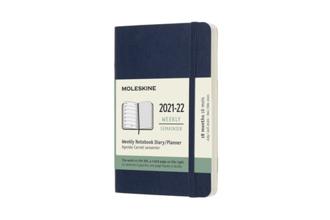Moleskine 2022 18-Month Weekly Pocket Softcover Notebook