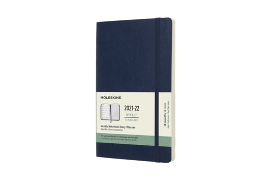Book cover of: Moleskine 2022 18-Month Weekly Large Softcover Notebook