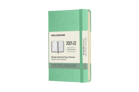 Moleskine 2022 18-Month Weekly Pocket Hardcover Notebook