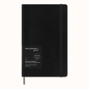Moleskine Large Plain Softcover Smart Notebook