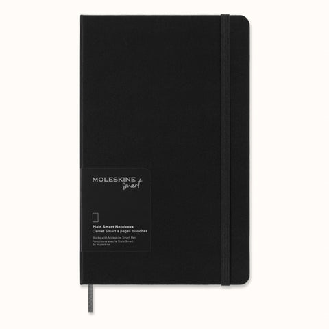 Moleskine Large Plain Hardcover Smart Notebook