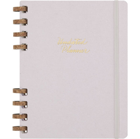 Moleskine Undated XL Spiral Planner Crush Cherry