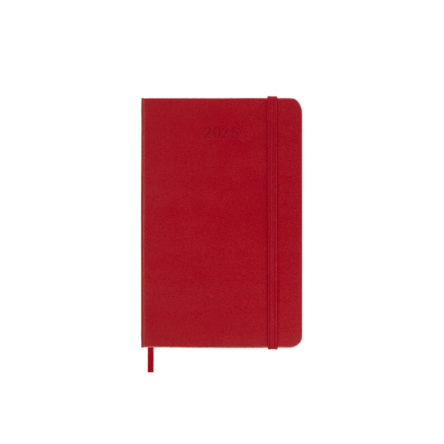 Book cover of: Moleskine 2026 12 Month Daily Pocket Hardcover Diary