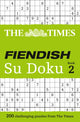 Book cover of: Times Fiendish Su Doku Book 2. By: Sudoku Syndication Staff
