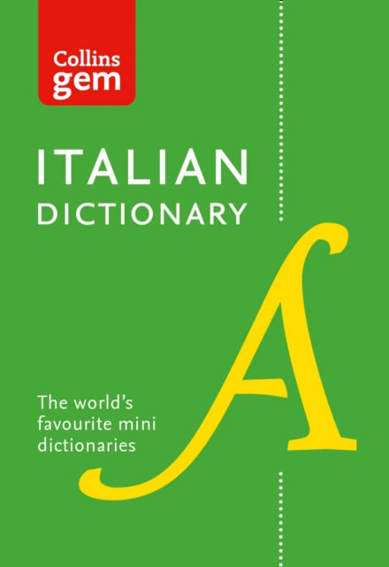 Book cover of: Italian Gem Dictionary. By: Collins Dictionaries
