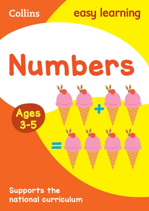 Numbers Ages 3-5, Ideal for Home Learning