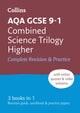 AQA GCSE 9-1 Combined Science Higher All-in-One Complete Revision and Practice, Ideal for the 2026 and 2027 Exams 9780008160869 Collins Collins GCSE