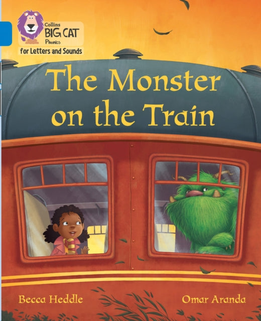 Book cover of: Monster on the Train. By: Becca Heddle