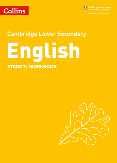 Lower Secondary English Workbook: Stage 7 9780008364175 Julia Burchell