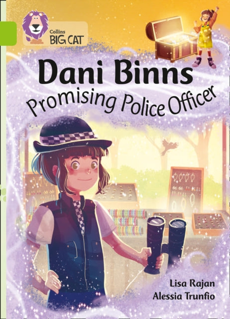 Book cover of: Dani Binns: Promising Police Officer. By: Lisa Rajan