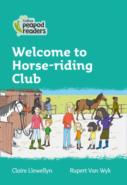 Book cover of: Welcome to Horse-riding Club. By: Claire Llewellyn