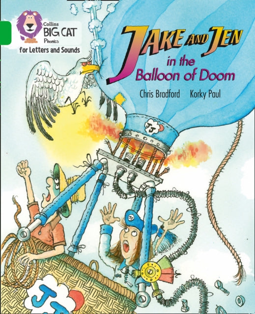 Book cover of: Jake and Jen and the Balloon of Doom. By: Chris Bradford