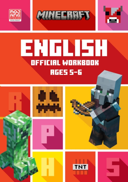 Minecraft English Ages 5-6, Official Workbook 9780008462802 Collins Collins KS1