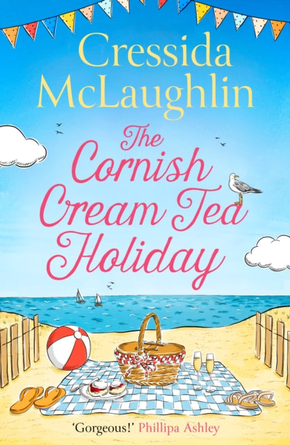 Book cover of: Cornish Cream Tea Holiday. By: Cressida McLaughlin