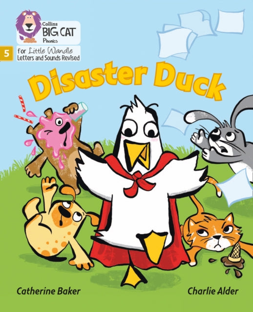 Book cover of: Disaster Duck. By: Catherine Baker
