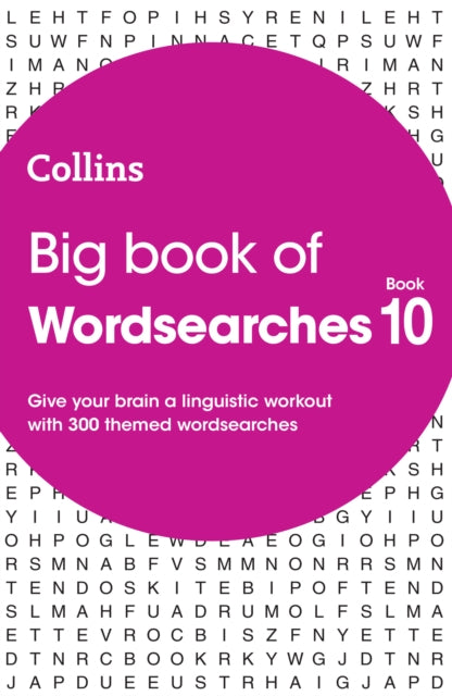 Book cover of: Big Book of Wordsearches 10. By: Collins Puzzles
