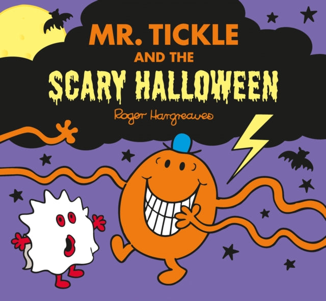 Book cover of: Mr. Tickle And The Scary Halloween. By: Adam Hargreaves