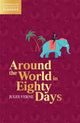 Book cover of: Around the World in Eighty Days. By: Jules Verne