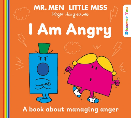 Book cover of: Mr. Men Little Miss: I am Angry. By: Roger Hargreaves