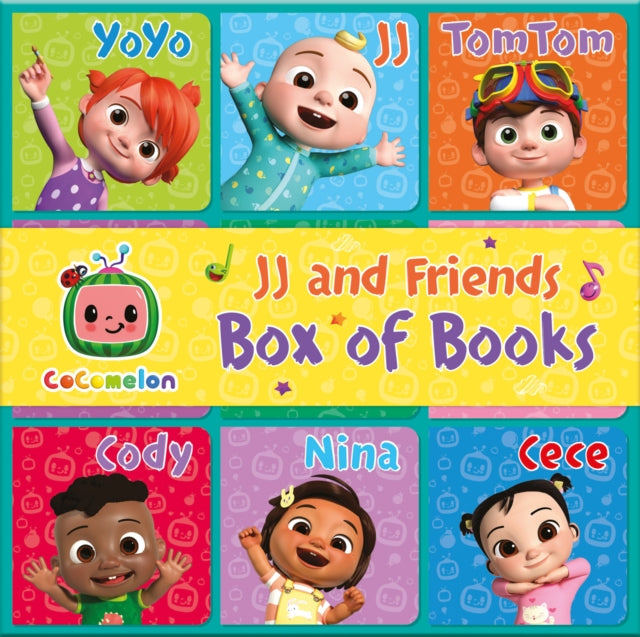 Book cover of: CoComelon: JJ & Friends Box of Books. By: Cocomelon
