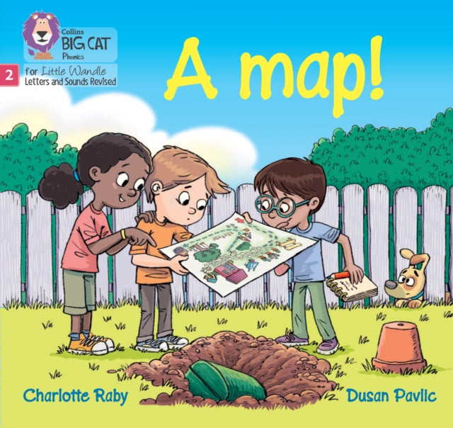 Book cover of: map!. By: Collins Big Cat