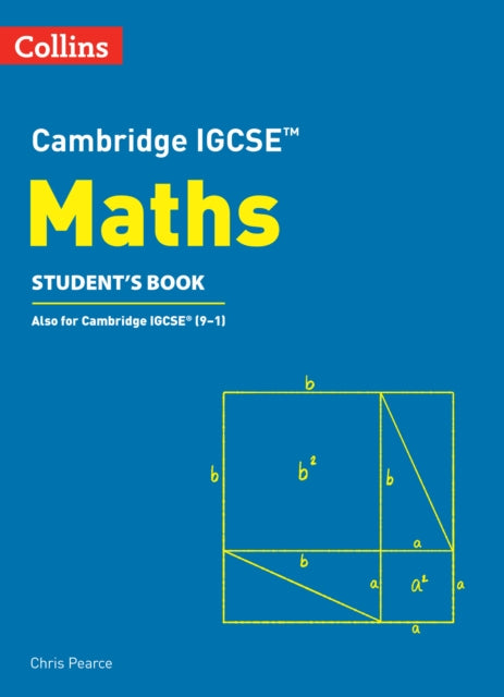 Book cover of: Cambridge IGCSE™ Maths Student’s Book. By: Chris Pearce